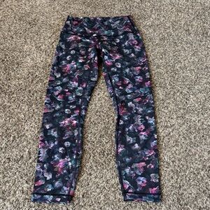 Lululemon Wunder Under High-Rise Tight 25" Activate Floral Multi size 4